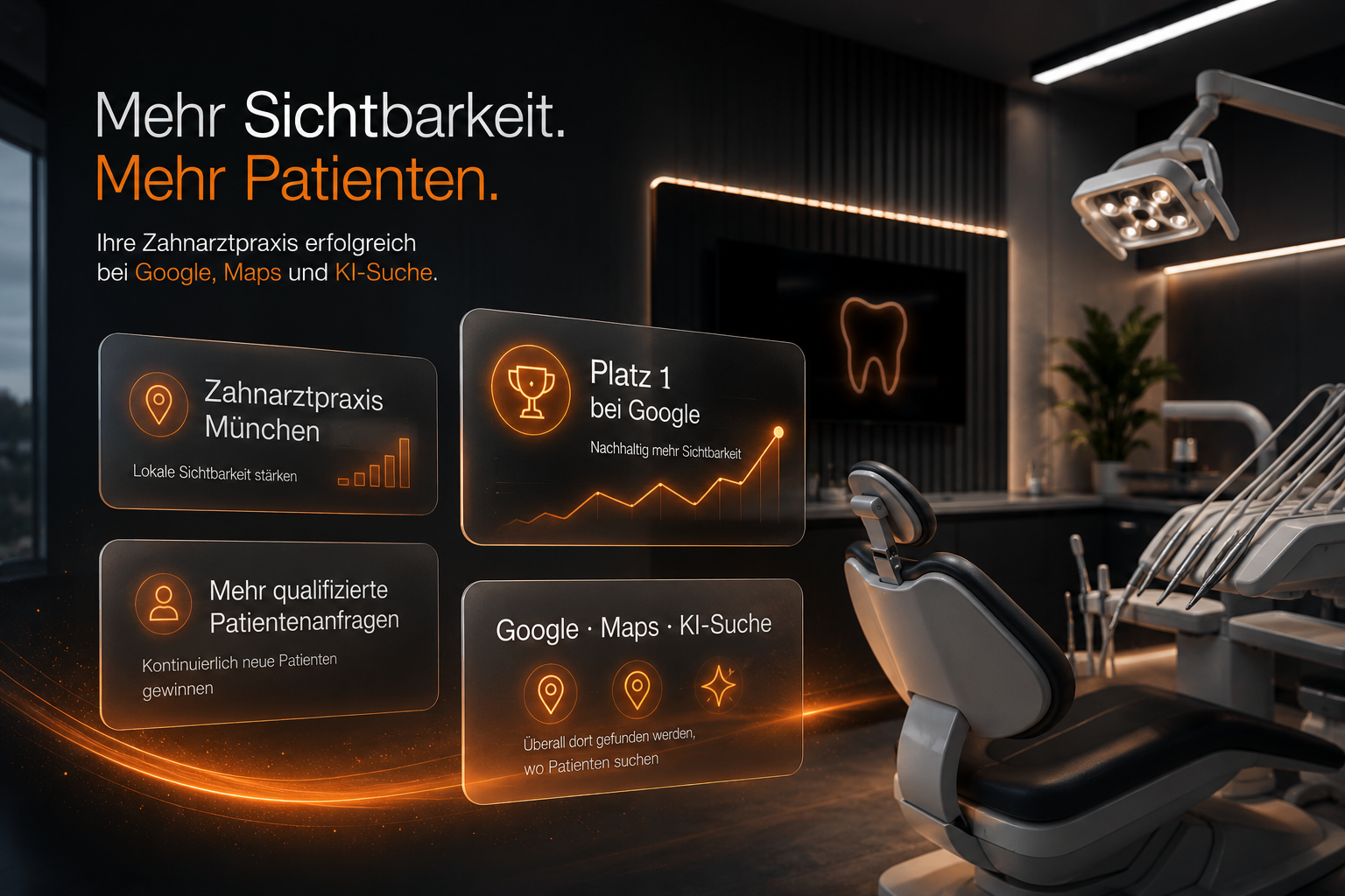 SEO für Zahnärzte – Sichtbarkeit bei Google, Maps und KI